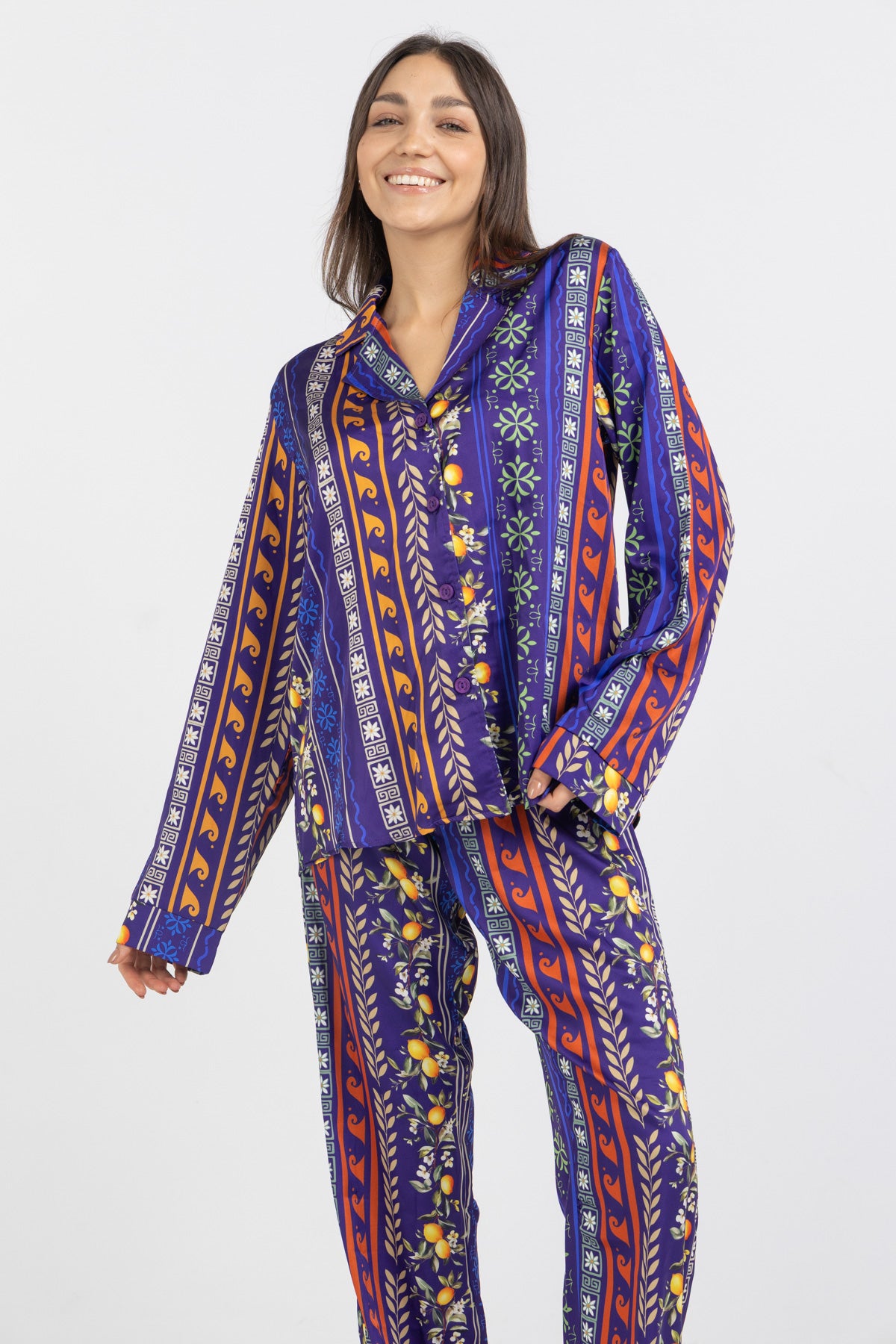 Image of Satin Pajamas – Chic, Comfy, Effortless